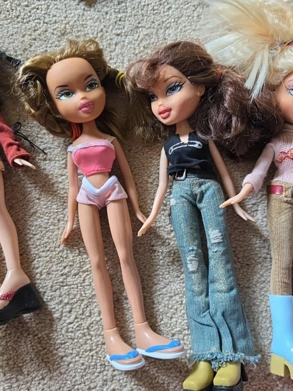 Vintage Original Doll Collection - Complete lot with original case